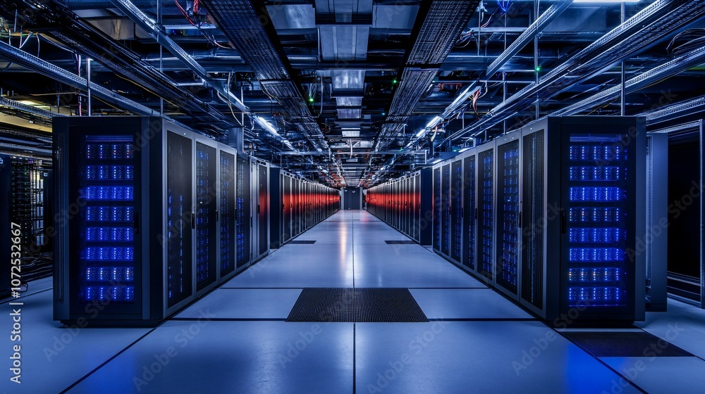 Rows of Servers in a Modern Data Center Rows of Servers in a Modern Data Center