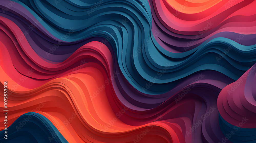 Bright 2D Abstract Design with Vibrant Solid Color Backdrop
Bright 2D Abstract Design with Vibrant Solid Color Backdrop