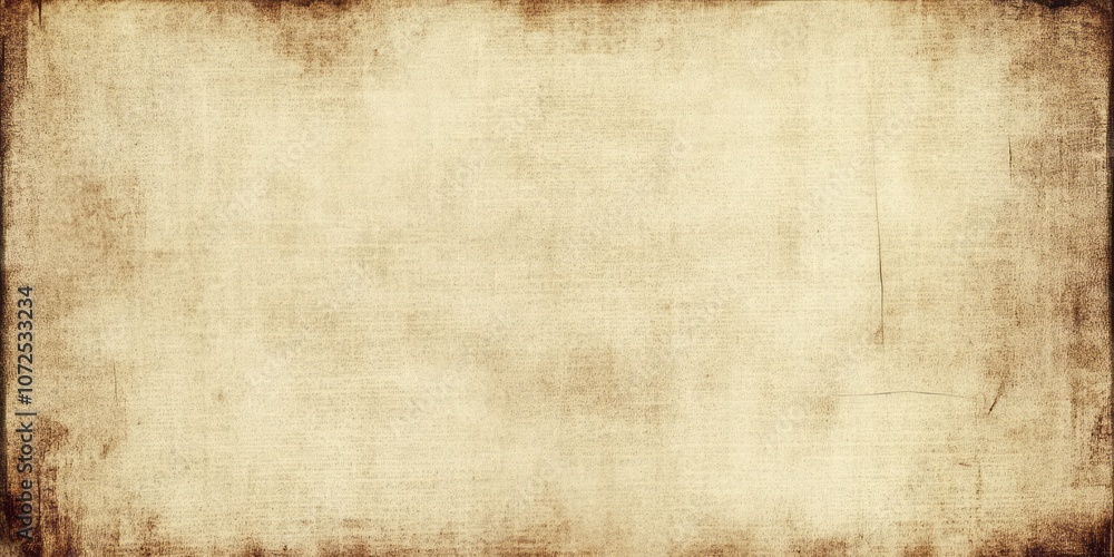 Fototapeta premium A Textured Canvas Background with Brown Stains