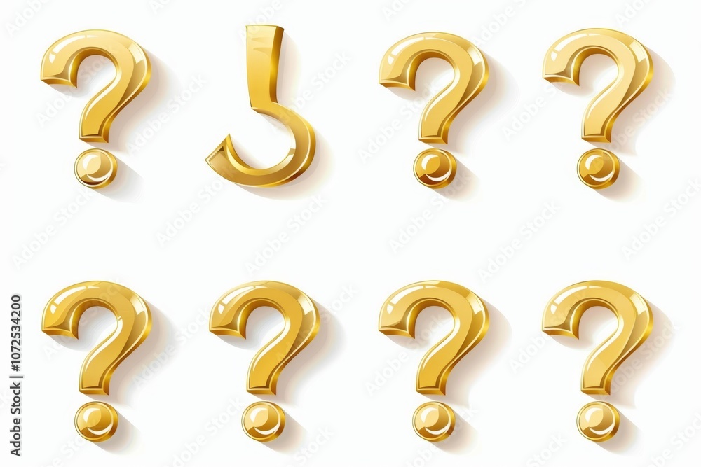 Question mark icon, quiz symbol, interrogation sign, simple rebus silhouette, questions emblem, faq set Question mark icon, quiz symbol, interrogation sign, simple rebus silhouette, questions emblem, faq set