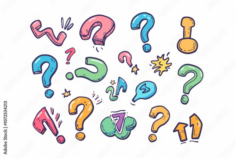 Question mark icon, quiz symbol, interrogation sign, simple rebus silhouette, questions emblem, faq set Question mark icon, quiz symbol, interrogation sign, simple rebus silhouette, questions emblem, faq set