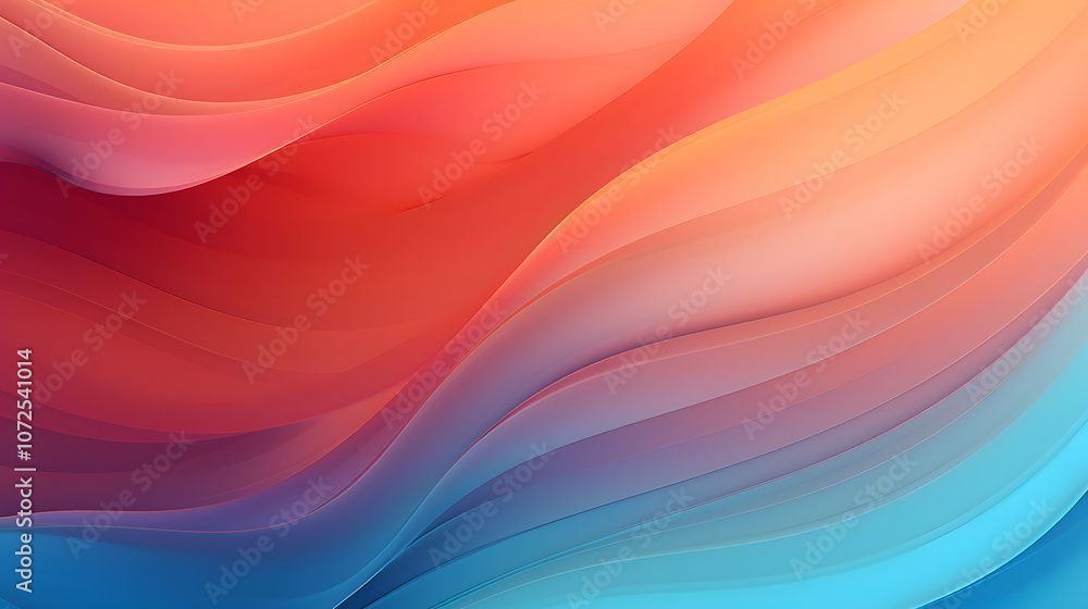 Polished 2D Abstract Wallpaper with Smooth Solid Background Polished 2D Abstract Wallpaper with Smooth Solid Background