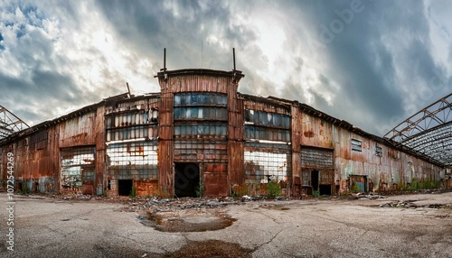 old abandoned factory