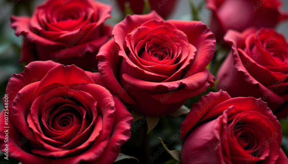 Red roses symbolize love and passion in a vibrant bouquet perfect for Valentine's Day celebrations, bringing warmth and romance to any setting Red roses symbolize love and passion in a vibrant bouquet perfect for Valentine's Day celebrations, bringing warmth and romance to any setting