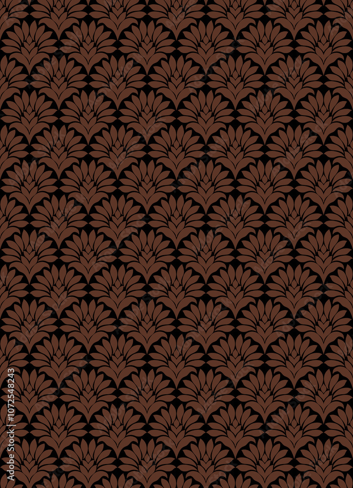 seamless beautiful wallpaper cards all over design floral leaf vintage ornament Victorian ethnic geometric print paisley pattern