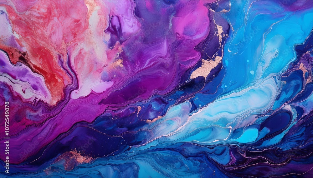 abstract art created with vibrant colors and bold textures on canvas depicting a dynamic blend of purple and blue tones abstract art created with vibrant colors and bold textures on canvas depicting a dynamic blend of purple and blue tones