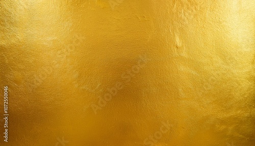 Wallpaper Mural gold wall texture background yellow shiny gold foil paint on wall sheet with gloss light reflection Torontodigital.ca