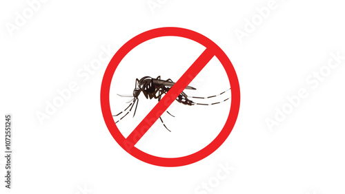 Mosquito Warning  vector Design– Protect Yourself