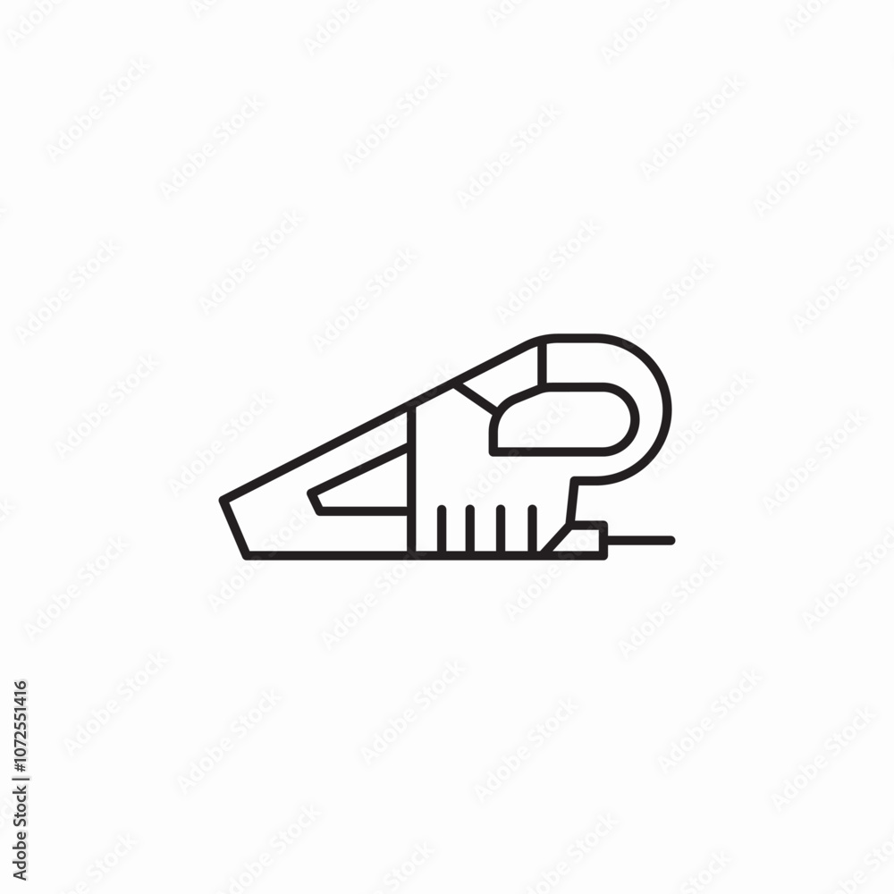 hand vacuum cleaner icon sign vector hand vacuum cleaner icon sign vector