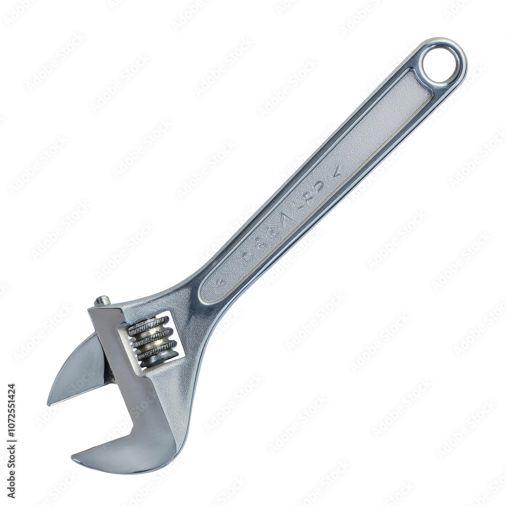 Pipe wrench isolated on a white background Pipe wrench isolated on a white background
