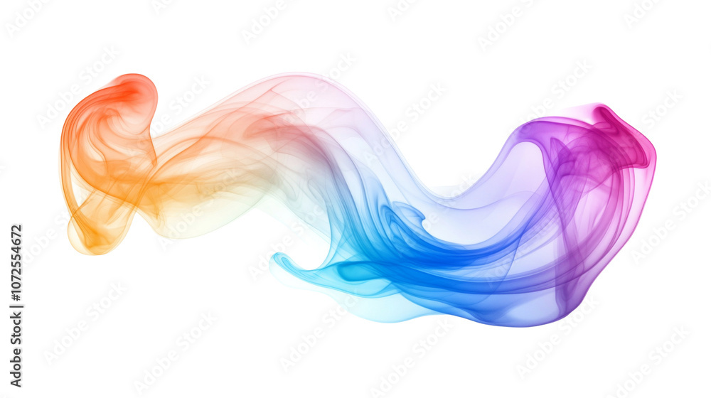 colorful smoke on a transparent background colorful smoke on a transparent background