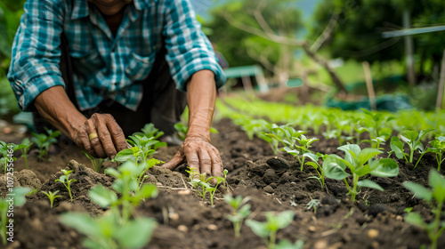 Farmers Planting Seeds for a New Harvest Season