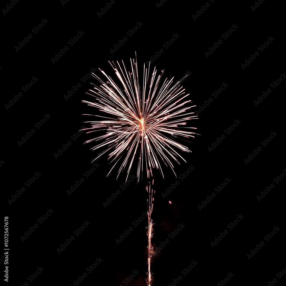 beautiful firework in night sky, Merry Christmas and Happy New Year 2025 beautiful firework in night sky, Merry Christmas and Happy New Year 2025
