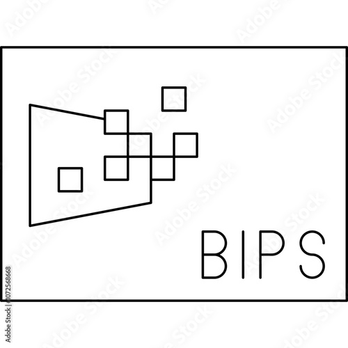 Bipspay single vector icon