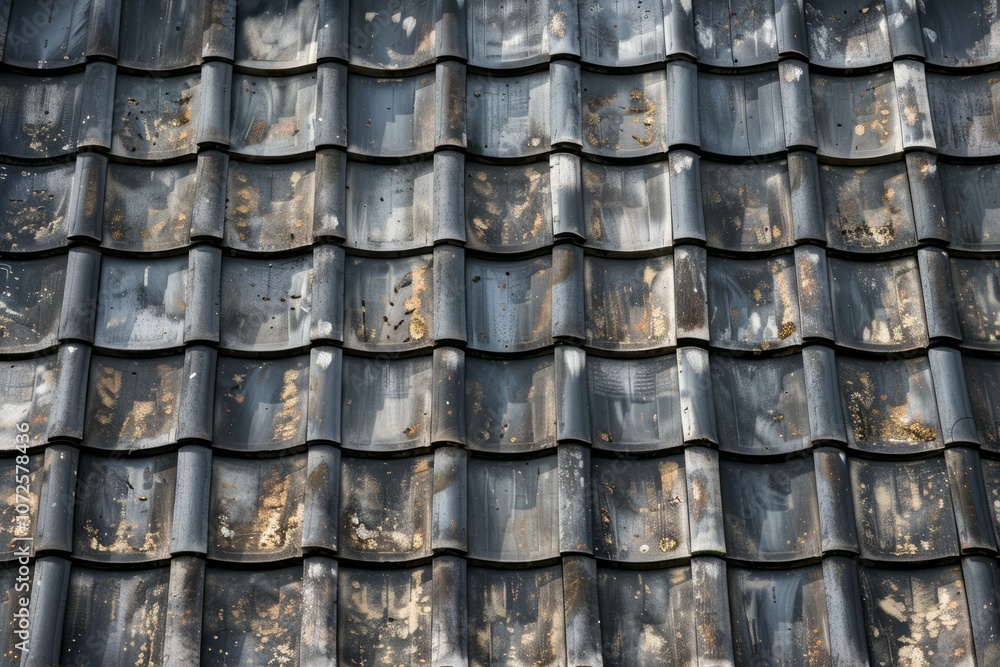 Image of Traditional old temple roof pattern. Texture for background usage Image of Traditional old temple roof pattern. Texture for background usage