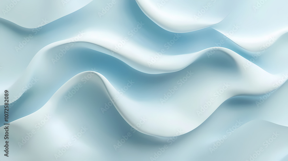 Fototapeta premium Blue abstract motion blurred background. light pale blue surface. Abstract. Illustration