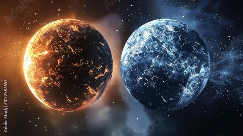 Like two sides of a coin the charm and strange quarks are inseparable yet distinct.