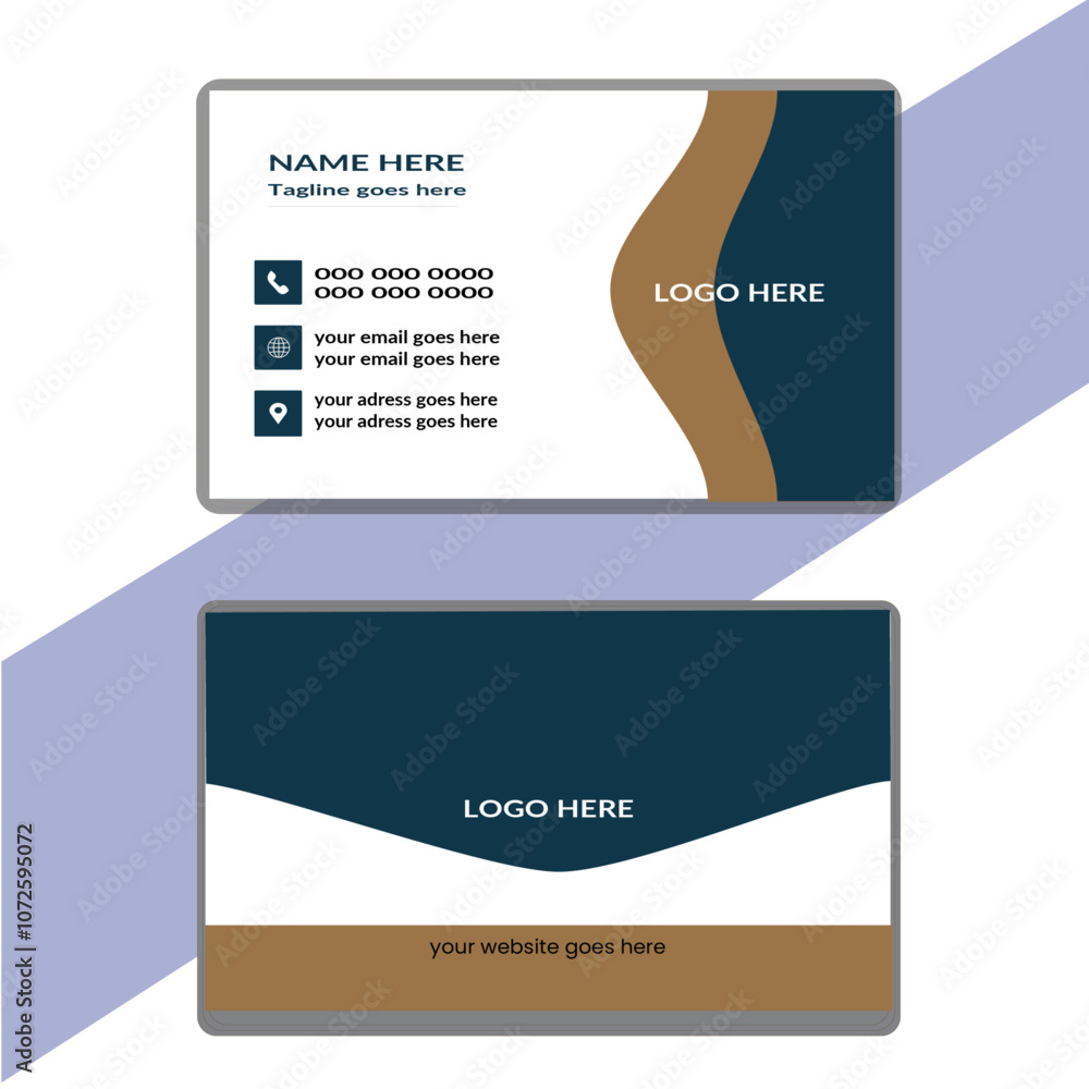 Business Cards for Consultancy Professionals. Layout in square size. Horizontal clean template vector design
Business Cards for Consultancy Professionals. Layout in square size. Horizontal clean template vector design