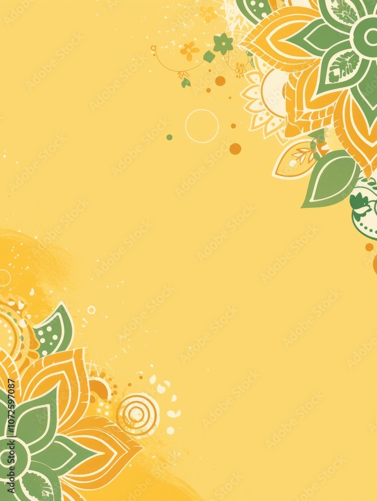 Free indian flower pattern rangoli background Free indian flower pattern rangoli background