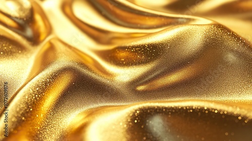 Gold texture. Golden background with effect metallic foil