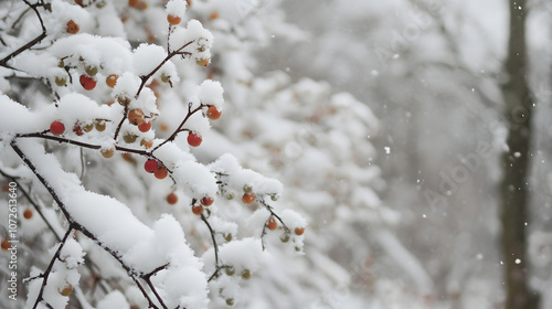 A community project focusing on the effects of snow on local flora and fauna.