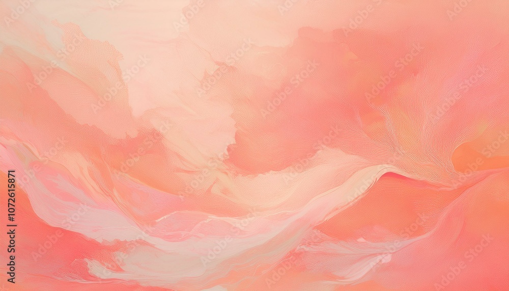 Fototapeta premium Abstract background with soft, flowing lines in shades of pink and white.