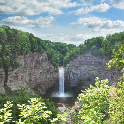 Taughannock Falls WaterFall in New York View 