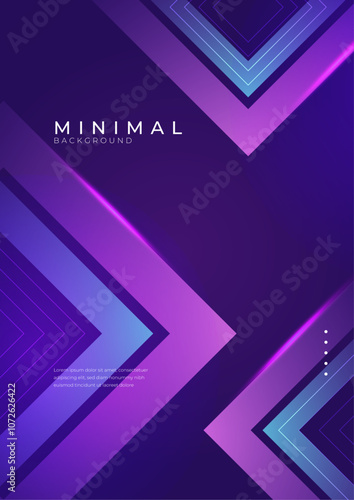 Abstract Minimal Background with Vibrant Color Gradient