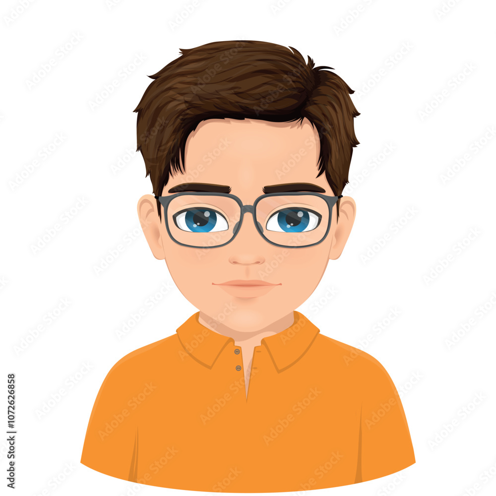 well drawn portrait of young boy well drawn portrait of young boy