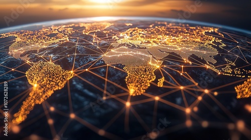 Explore the impact of global trade tariffs on international business connections and economic growth