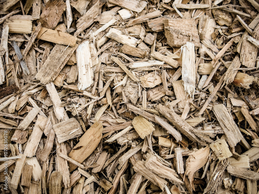 Wood Chips Mulch Bark Abstract Textured Background Wood Chips Mulch Bark Abstract Textured Background