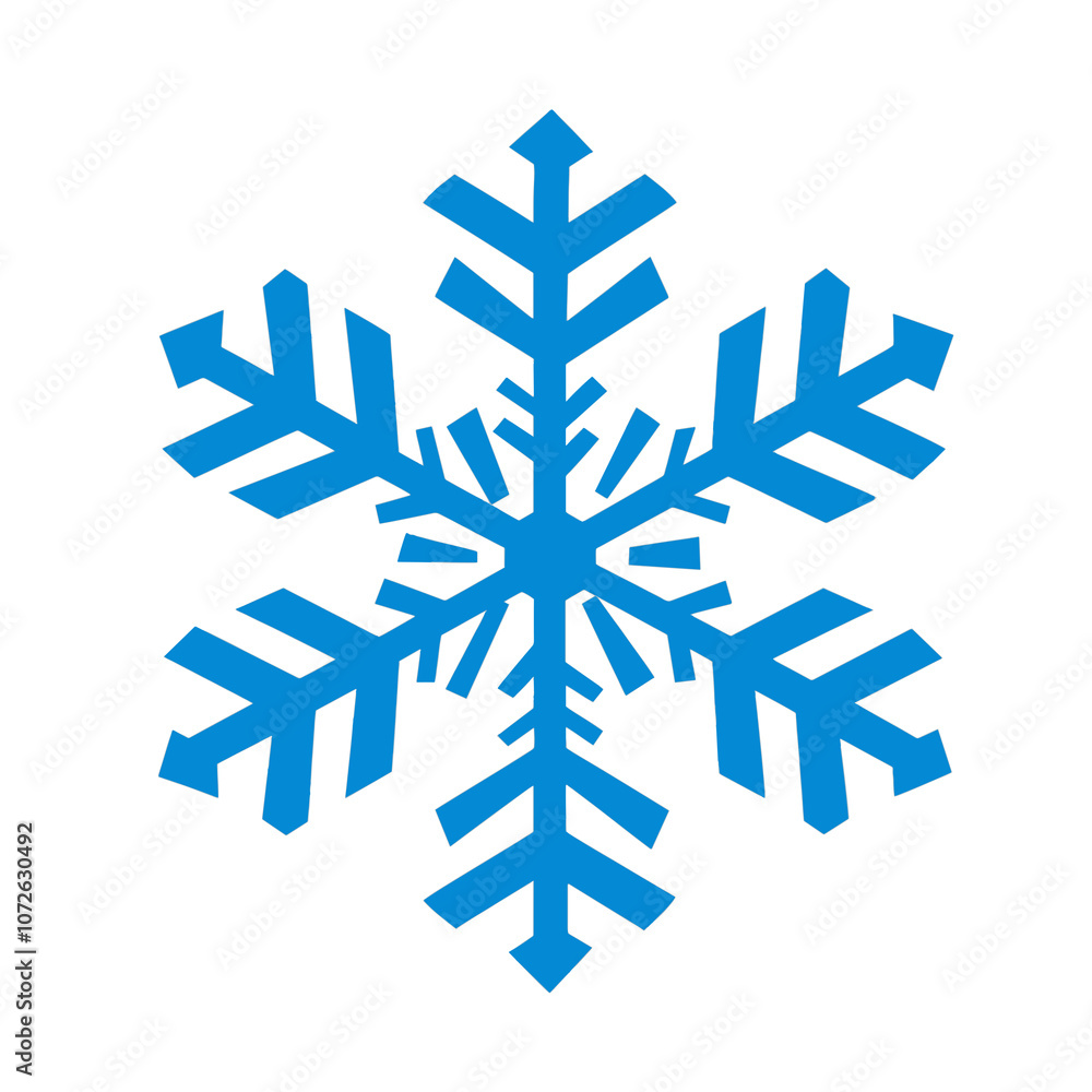 Simple Vector Snowflake Simple Vector Snowflake