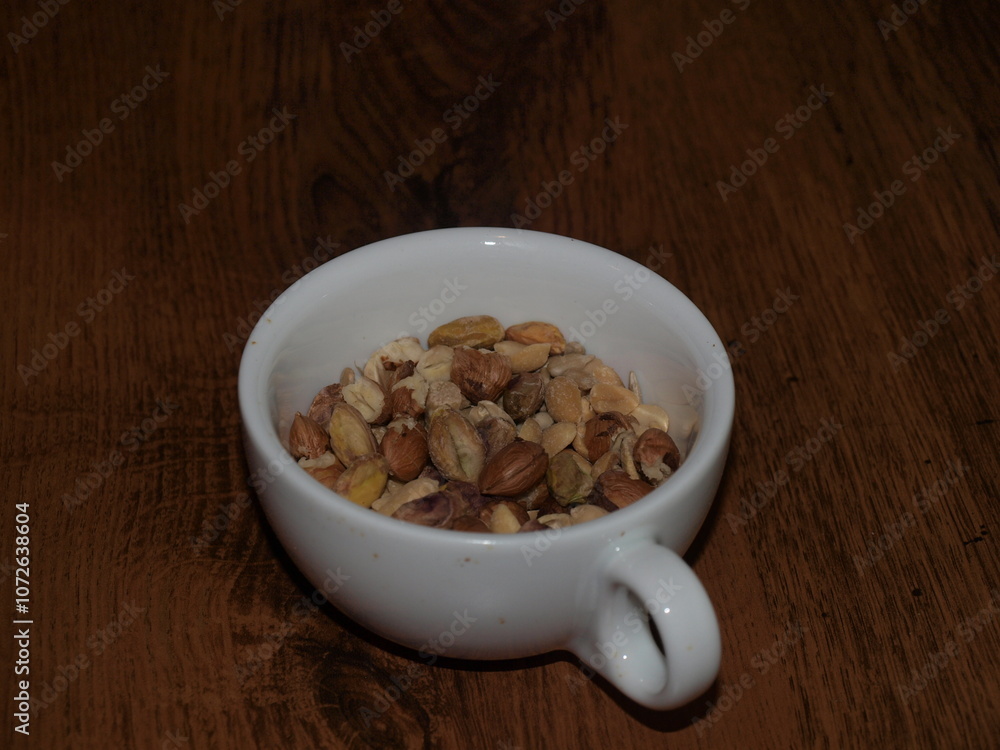 Nuts in a mug Nuts in a mug
