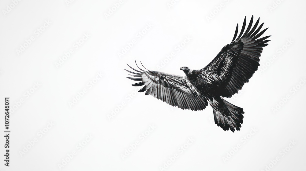 Fototapeta premium Vulture in Flight