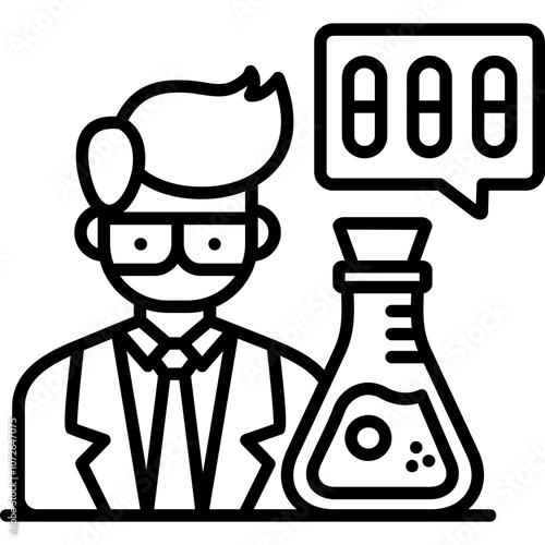 Chemical Analysis Icon