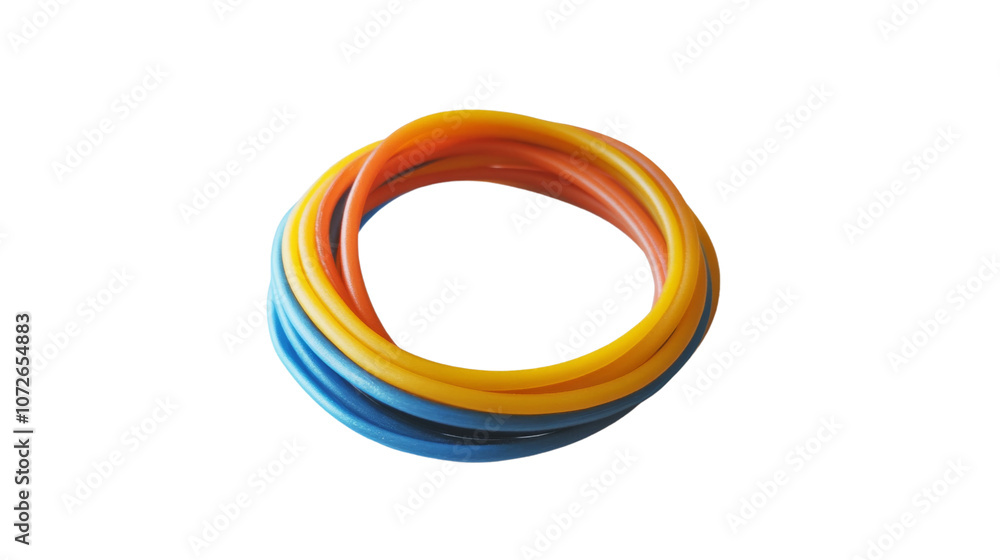 rubber band and on a transparent background rubber band and on a transparent background