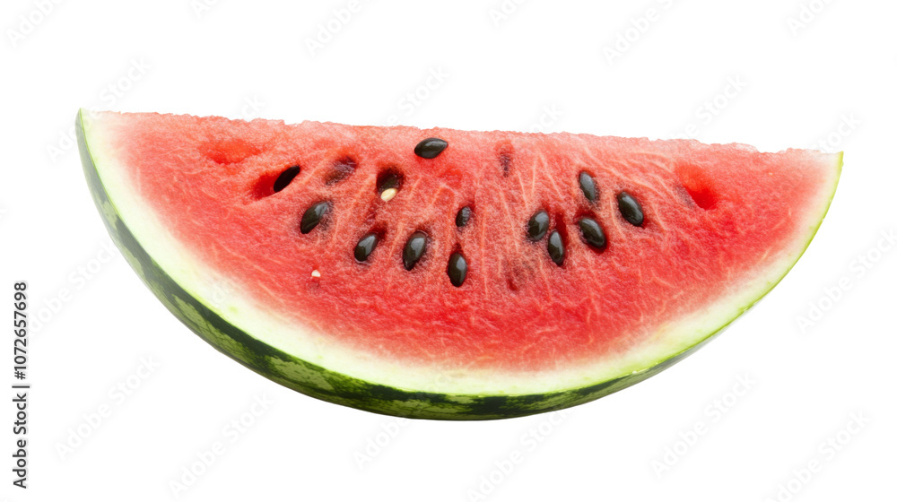 watermelon slice on transparent background watermelon slice on transparent background