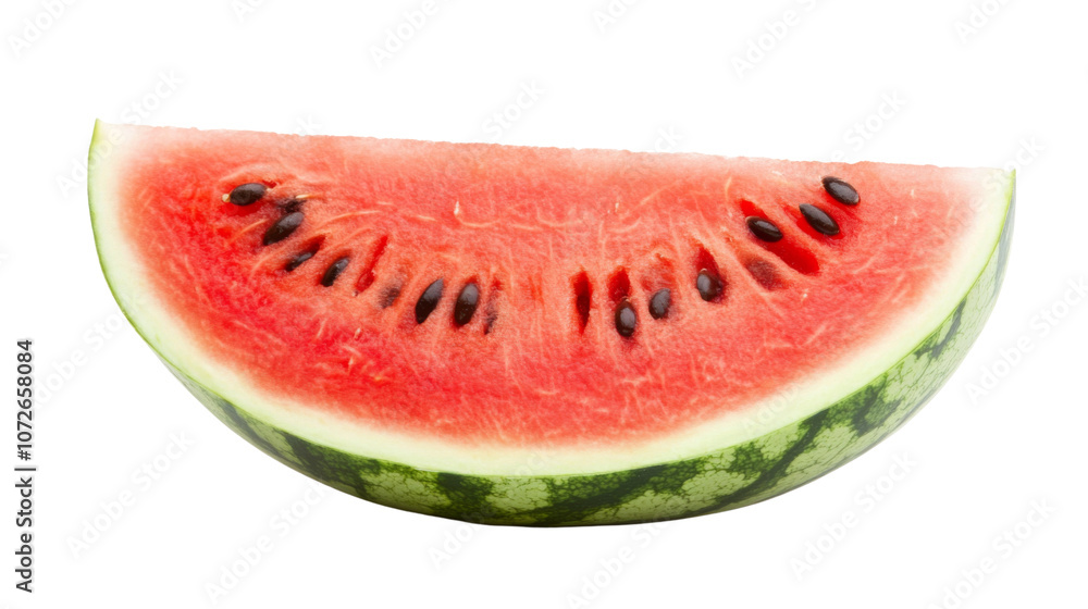 watermelon slice on transparent background watermelon slice on transparent background