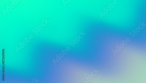 Abstract Blue and Green Gradient Background