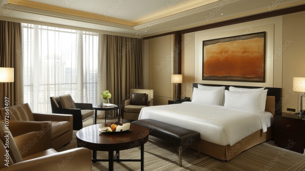 Modern Luxury Hotel Room Interior Design