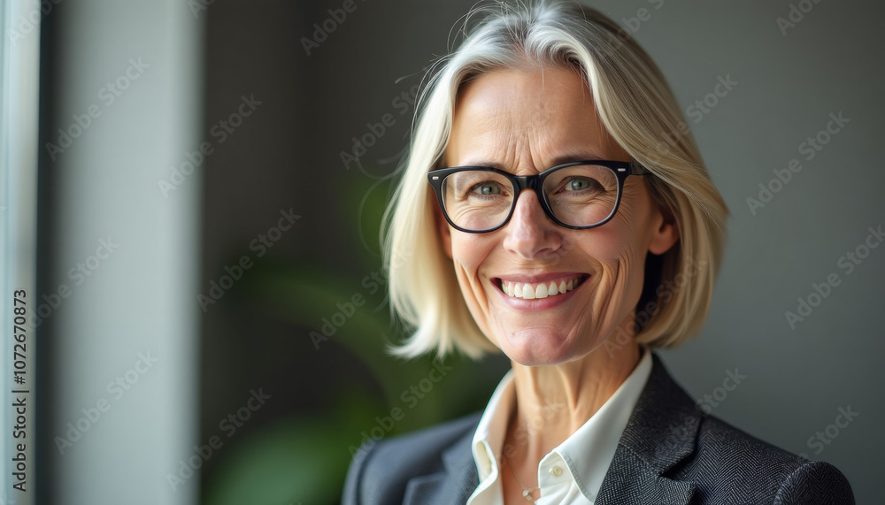 Smiling Business Woman Portrait Smiling Business Woman Portrait