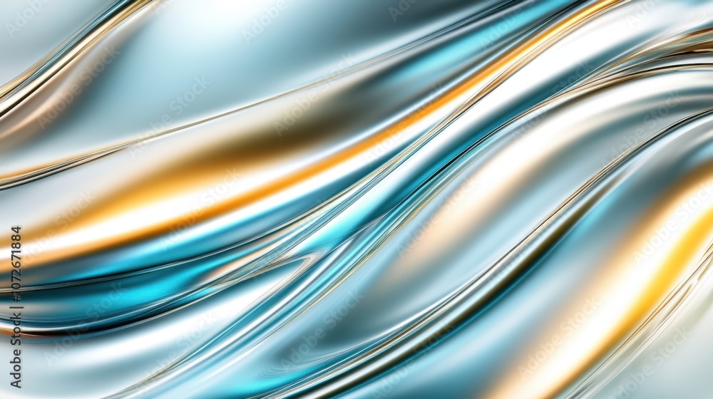 Dazzling Electric Blue and Gold Abstract Texture Flowing Gracefully in an Artistic Composition Dazzling Electric Blue and Gold Abstract Texture Flowing Gracefully in an Artistic Composition