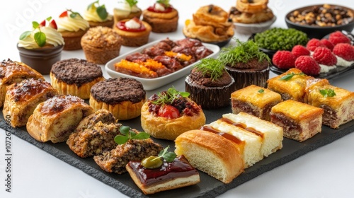 Assortment of Delicious Pastries