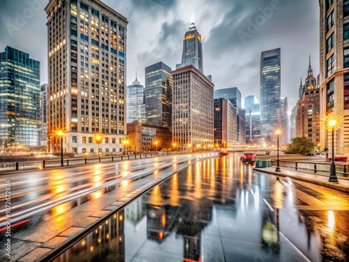 Captivating Night Photography of Urban Landscapes Featuring Luminous City Lights, Vibrant Colors, and Dynamic Shadows for Stunning Visual Impact and Atmospheric Appeal