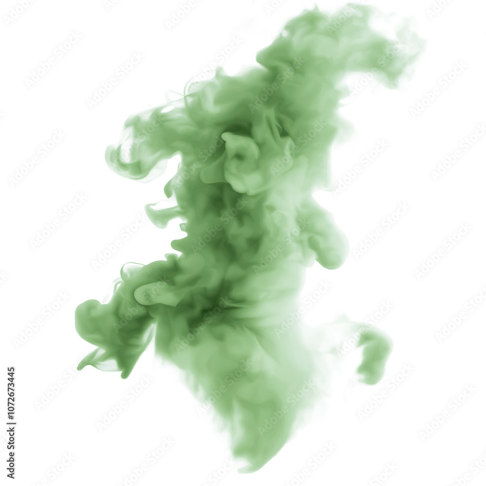 Green smoke cloud. Abstract art design, wavy soft shape. Motion effect, flowing green liquid ink. Trendy concept, creative background. Green smoke, color, wave, ink, design, abstract, art, Transparent Green smoke cloud. Abstract art design, wavy soft shape. Motion effect, flowing green liquid ink. Trendy concept, creative background. Green smoke, color, wave, ink, design, abstract, art, Transparent