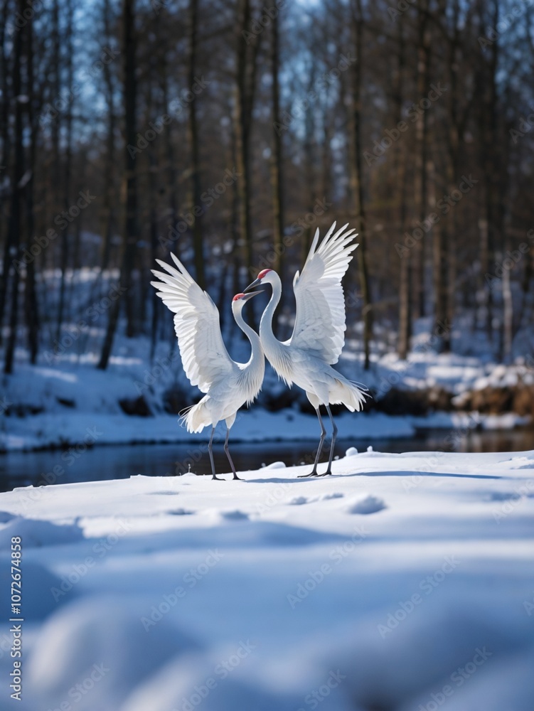 Eternal Love of the Cranes