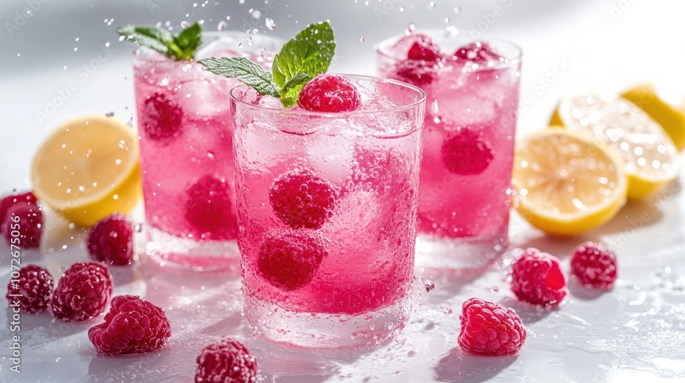 Refreshing Raspberry Lemonade Refreshing Raspberry Lemonade