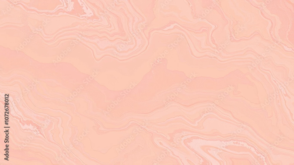 Obraz premium Abstract pink and yellow marble texture with swirl patterns, yellow, artistic