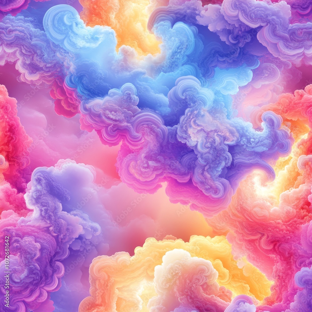 Vibrant Abstract Cloud Patterns with Soft Swirls and Colorful Blends in a Dreamy Sky Inspired Background for Modern Design and Creative Projects Vibrant Abstract Cloud Patterns with Soft Swirls and Colorful Blends in a Dreamy Sky Inspired Background for Modern Design and Creative Projects