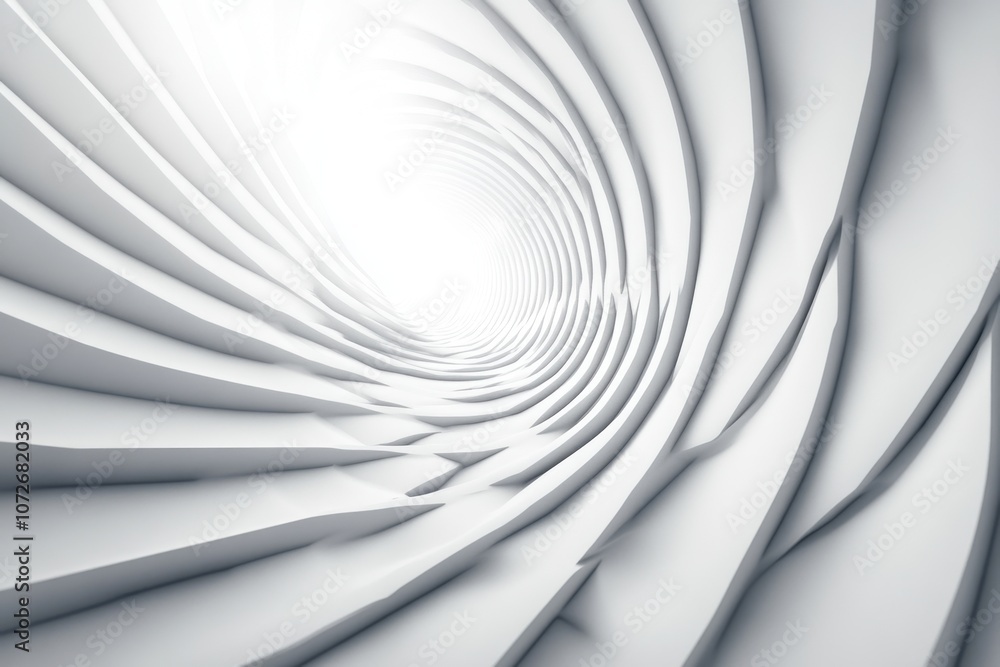 Exploring the Mesmerizing Depths of a Fractal Kurlikyu in Soft White Tones and Flowing Designs Exploring the Mesmerizing Depths of a Fractal Kurlikyu in Soft White Tones and Flowing Designs